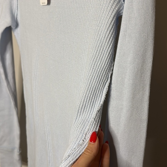 We The Free baby blue sweater size small - Picture 4 of 5